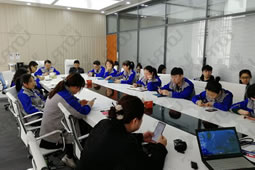 華謀咨詢?yōu)槟常z測行業(yè)）現(xiàn)場打造原理、原則講解